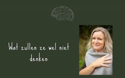 Wat zullen ze wel niet denken…